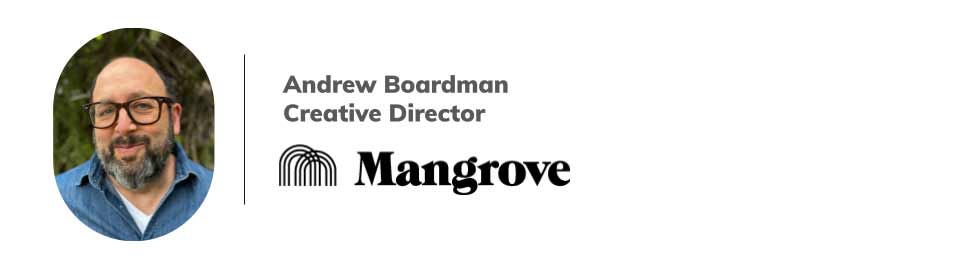 Image of Mangrove Creative Director Andrew Boardman